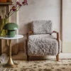 Graham & Green Dasha Faux Fur Armchair