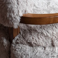 Graham & Green Dasha Faux Fur Armchair