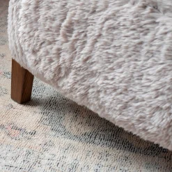 Graham & Green Dasha Faux Fur Armchair