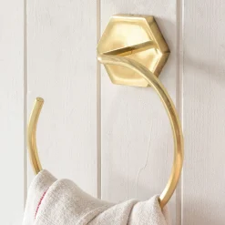 Graham & Green Devonshire Hexagon Towel Ring