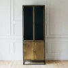 Graham & Green Dexter Double Glass Display Cabinet