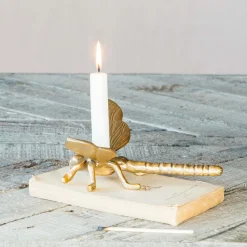 Graham & Green Diego Dragonfly Candle Holder