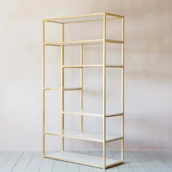 Graham & Green Diego Marble Shelving Unit