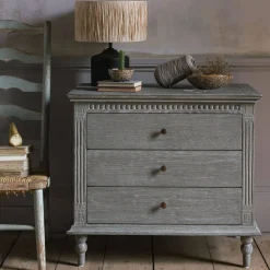 Graham & Green Digby Grey Chest of Drawers