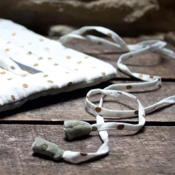 Graham & Green Dotty Velvet Jewellery Rolls