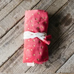 Graham & Green Dotty Velvet Jewellery Rolls