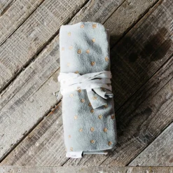 Graham & Green Dotty Velvet Jewellery Rolls