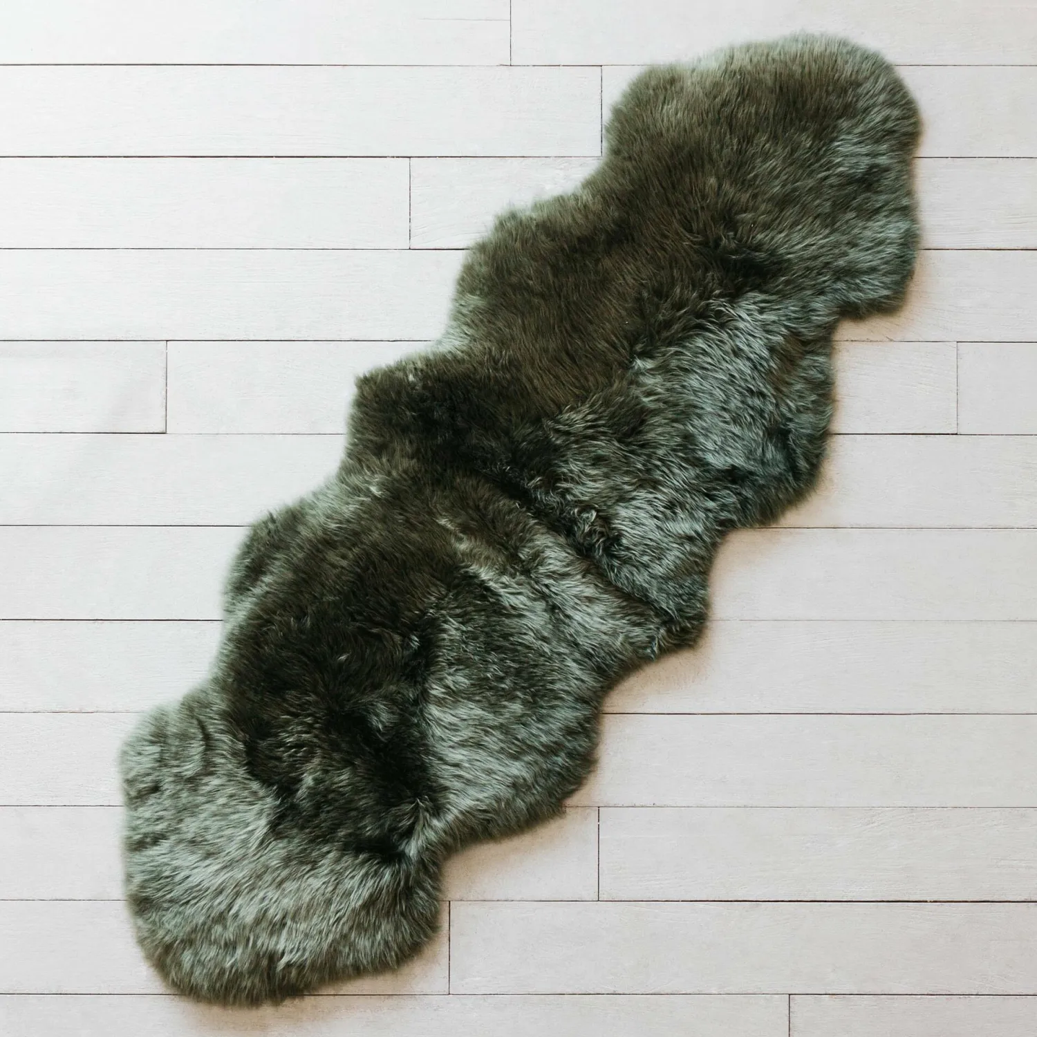 Graham & Green Double Moss Sheepskin