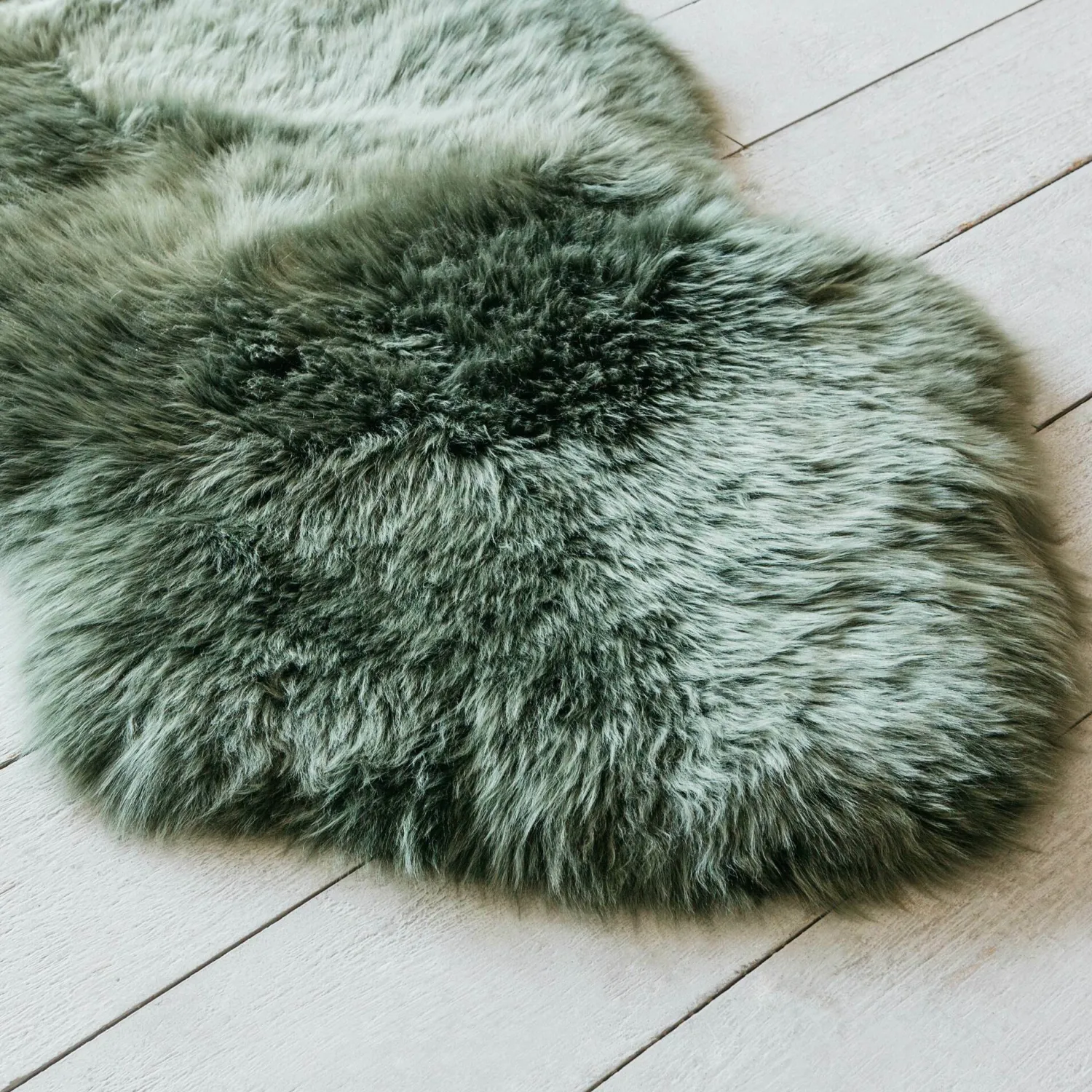Graham & Green Double Moss Sheepskin