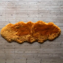 Graham & Green Double Mustard Sheepskin