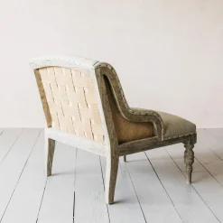 Graham & Green Duchess Natural Linen Armchair