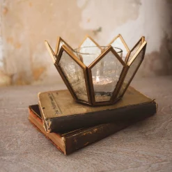 Graham & Green Dufrene Lotus Tea Light Holder