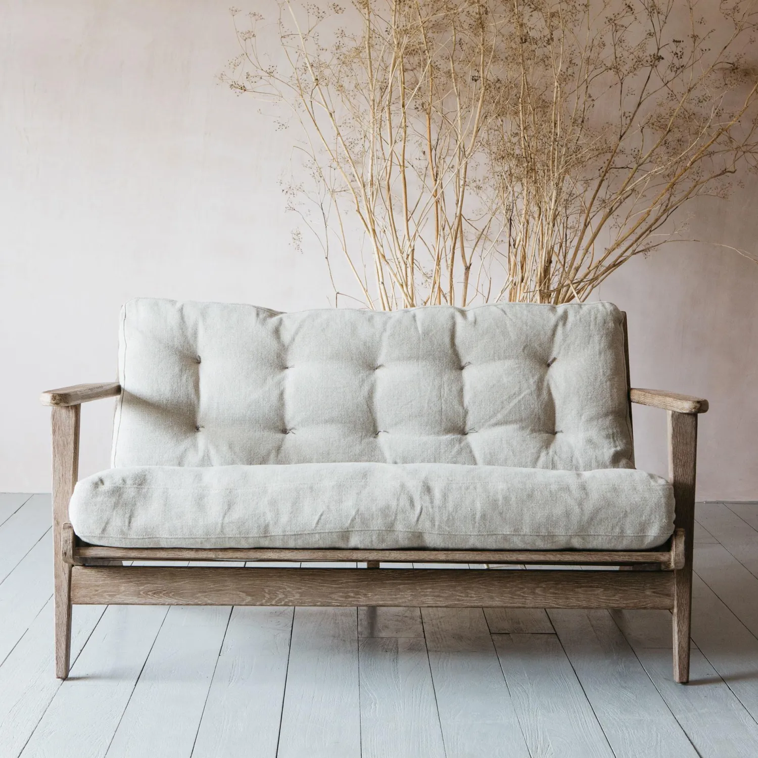 Graham & Green Dylan Natural Linen Sofa