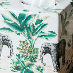 Graham & Green Elephant Tissue Box Cover