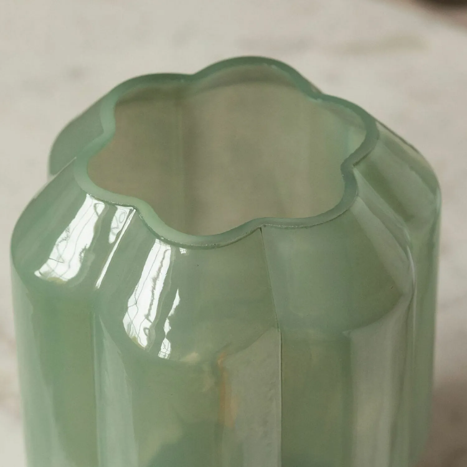 Graham & Green Emaline Small Green and Gold LED Table Lamp