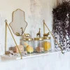 Graham & Green Ensley Marble Shelf