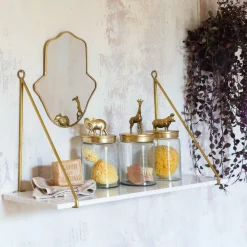 Graham & Green Ensley Marble Shelf