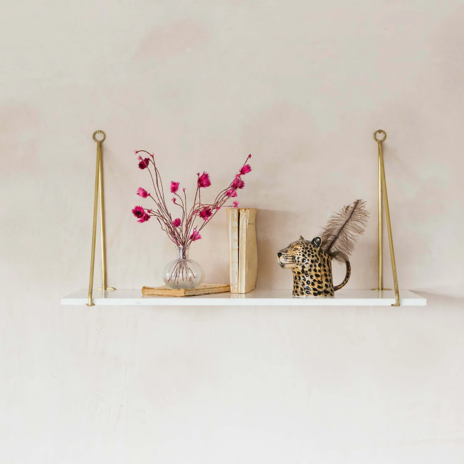 Graham & Green Ensley Marble Shelf