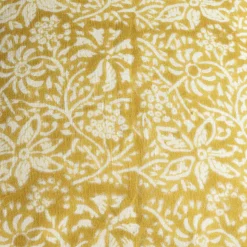 Graham & Green Esme Floral Block Printed Bed Quilt