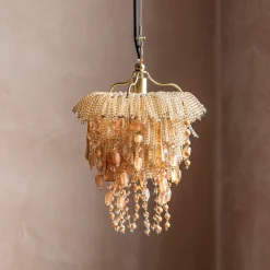 Graham & Green Evangeline Beaded Pendant Lights