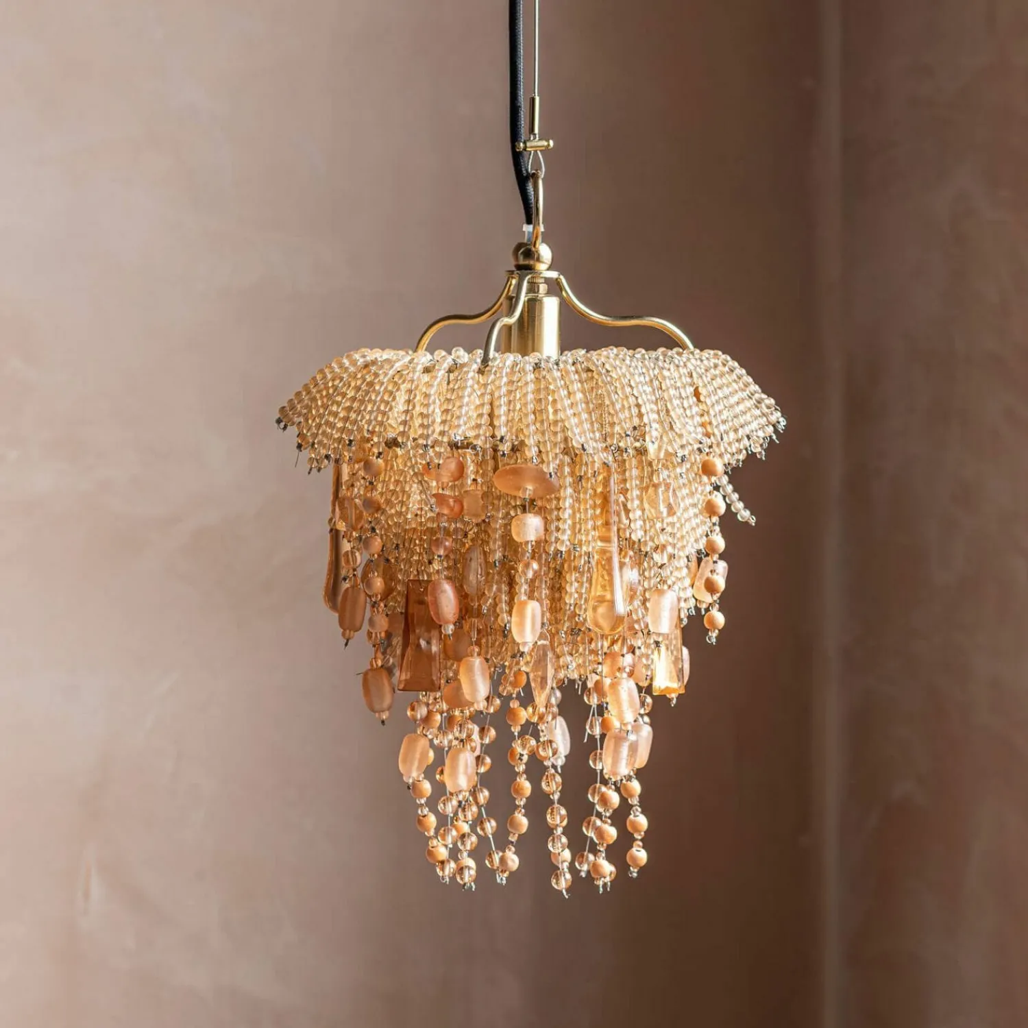Graham & Green Evangeline Beaded Pendant Lights