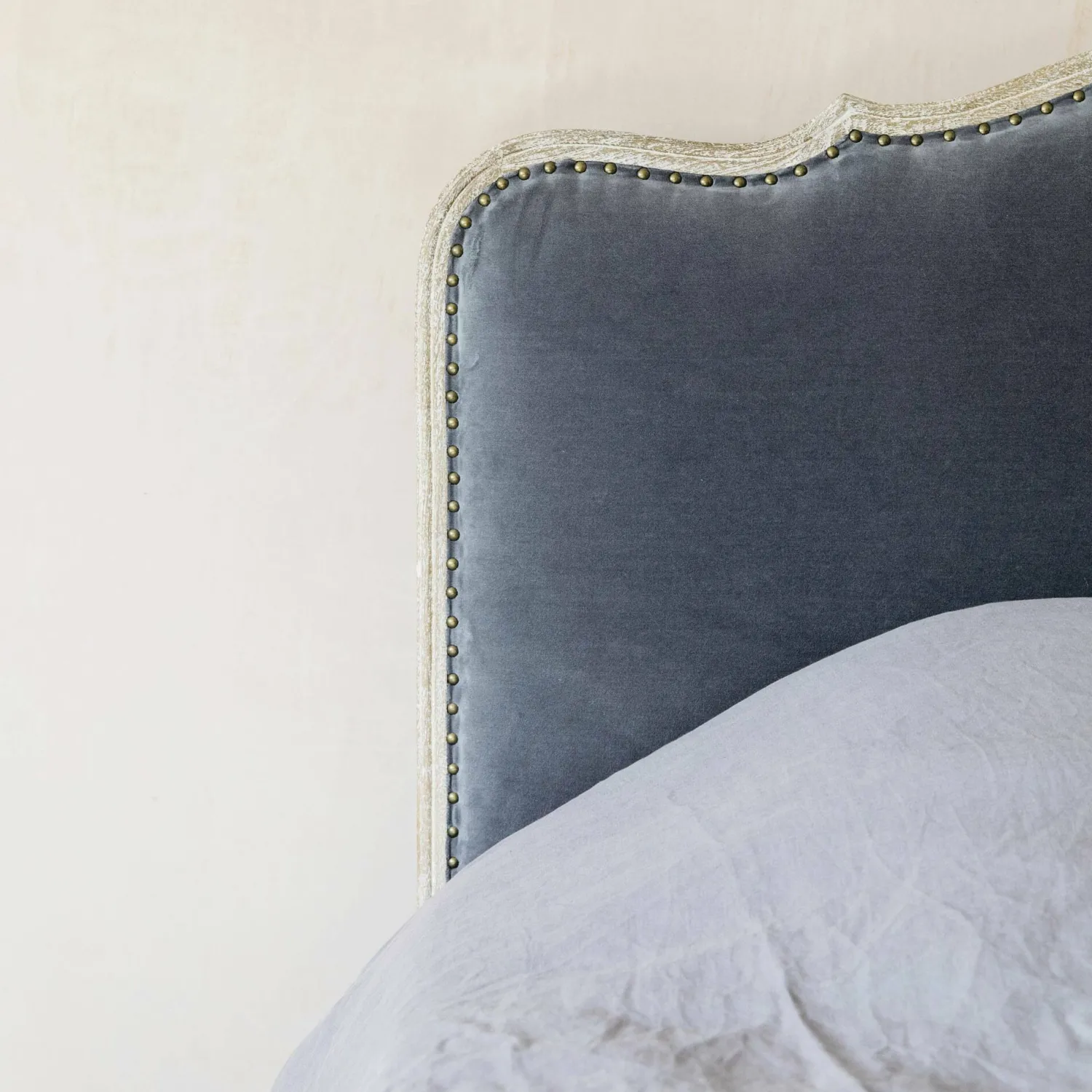 Graham & Green Evelyn Grey Velvet Beds