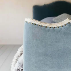 Graham & Green Evelyn Grey Velvet Beds