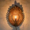 Graham & Green Ex-Voto Antiqued Gold Wall Light
