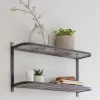 Graham & Green Farringdon Double Wall Shelf
