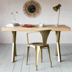 Graham & Green Faye Parquetry Desk