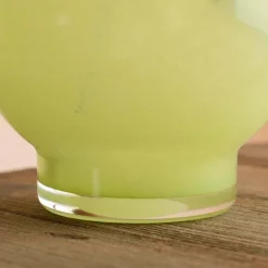 Graham & Green Fiesta Green and Orange Vase