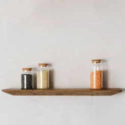 Graham & Green Floating Wood Shelf 90cm