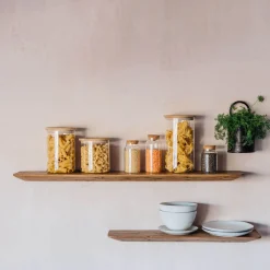 Graham & Green Floating Wood Shelf 90cm