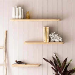 Graham & Green Floating Wooden Shelves