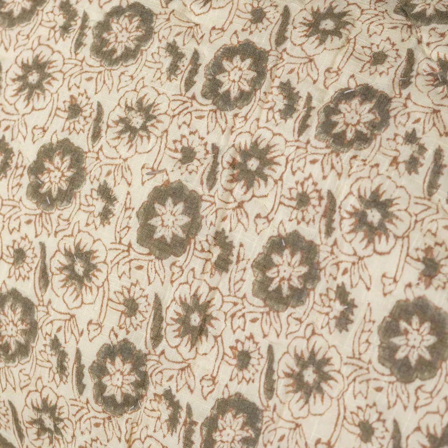 Graham & Green Floral Block Printed Quilts