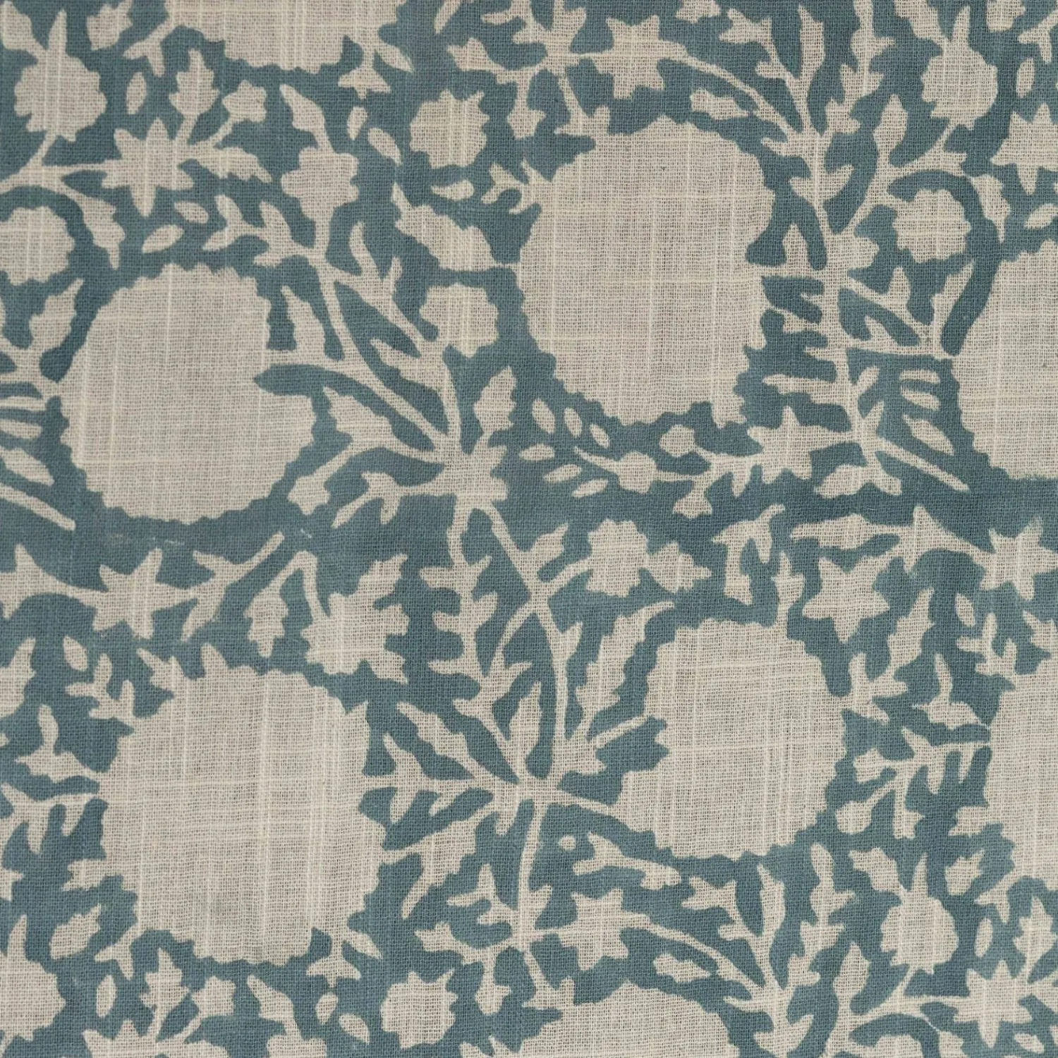 Graham & Green Floral Block Printed Seat Pads