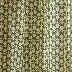 Graham & Green Floral Block Printed Single Curtains