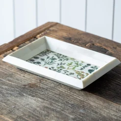 Graham & Green Flower Print Trinket Tray