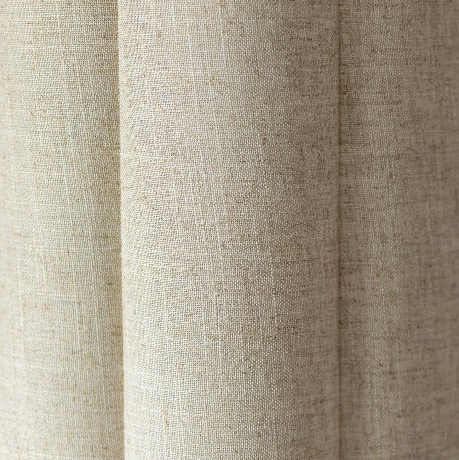 Graham & Green Fluted Natural Linen Wall Lamp