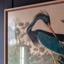 Graham & Green Framed Black Heron Landscape Print
