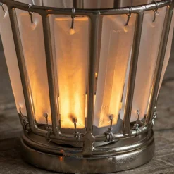 Graham & Green Frankie Frosted Glass Tealight Holder