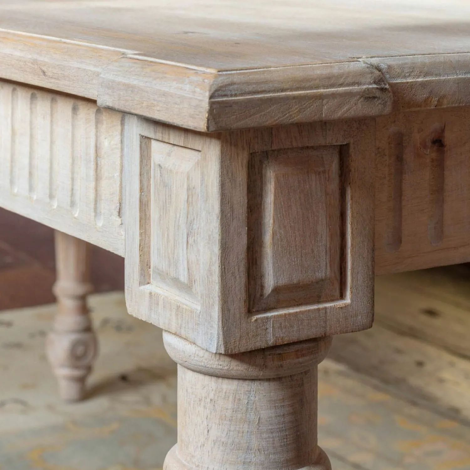 Graham & Green Frederick 6 Seater Natural Dining Table