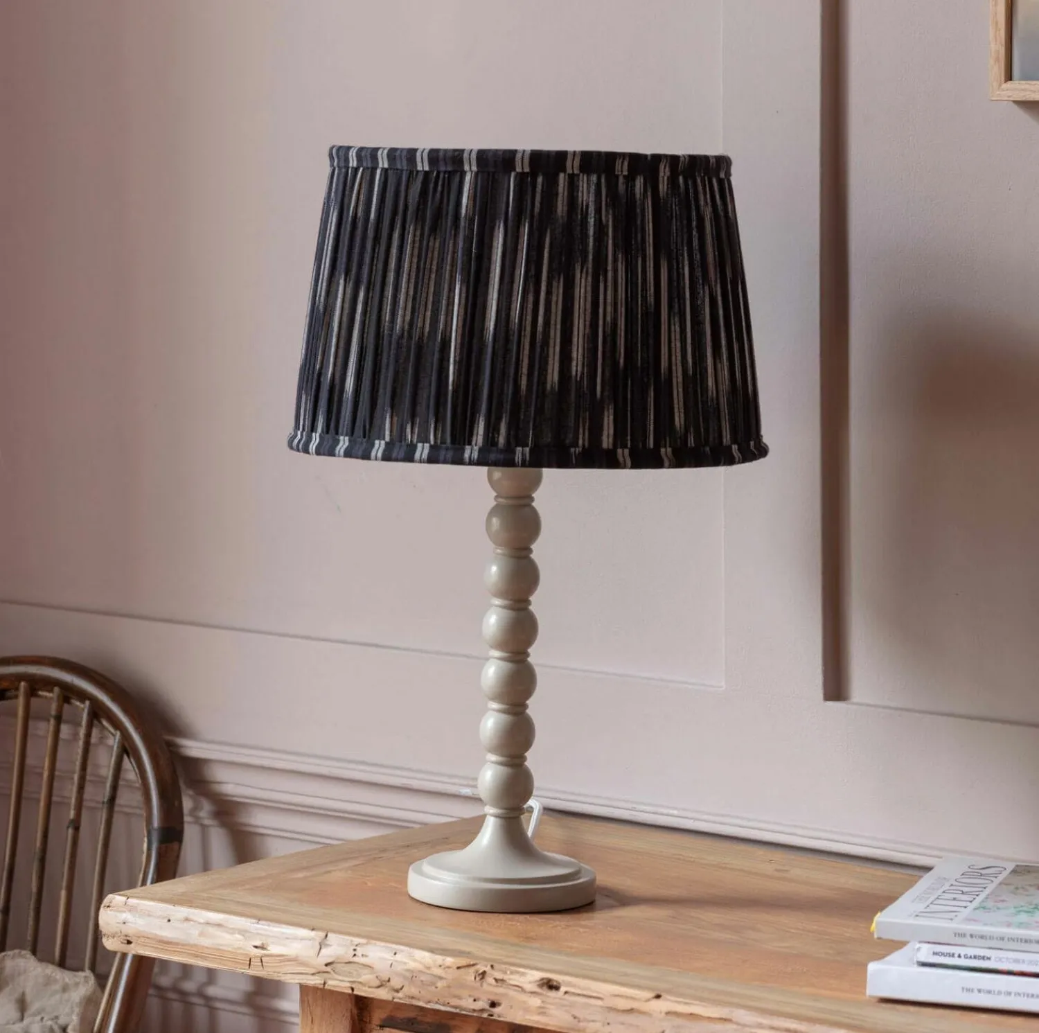 Graham & Green Freya Cashmere Table Lamp