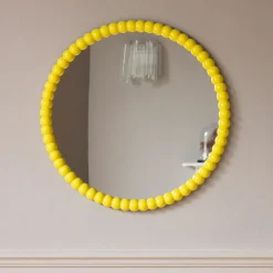 Graham & Green Freya Yellow Wall Mirror