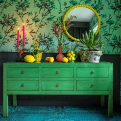 Graham & Green Freya Yellow Wall Mirror