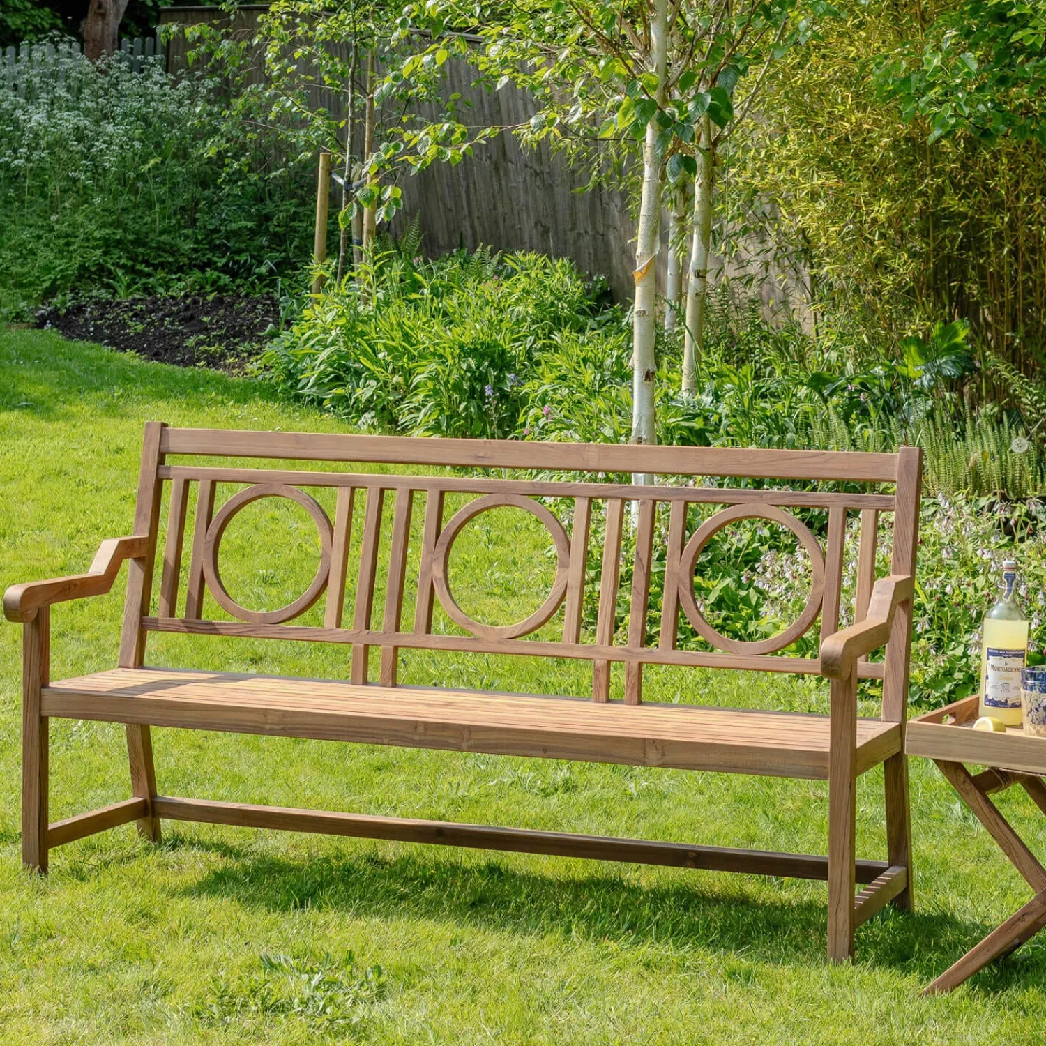 Graham & Green Gabriel Wooden Garden Bench