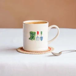 Graham & Green Gardening Motif Mug