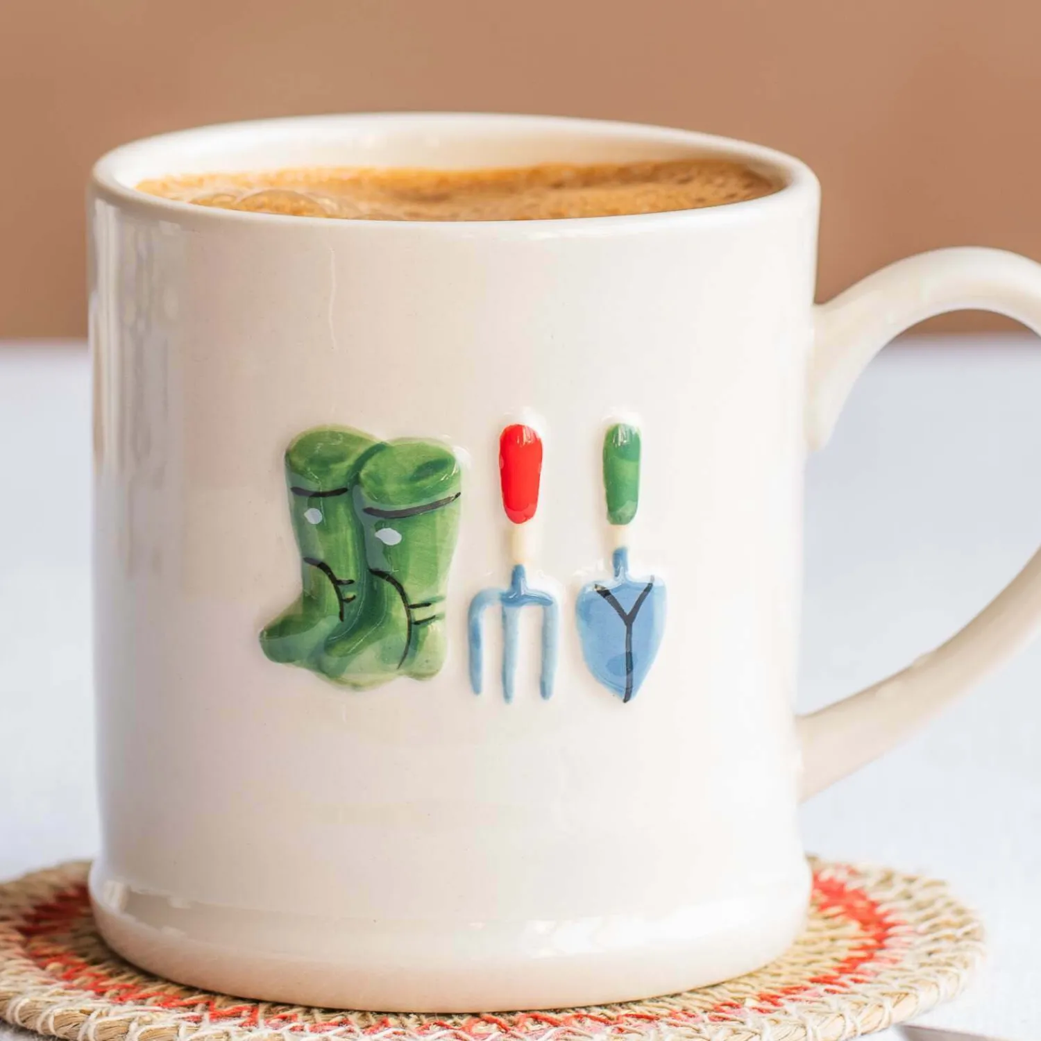 Graham & Green Gardening Motif Mug