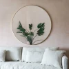 Graham & Green Giant Round Gold Mirror