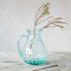 Graham & Green Glass Bubble Pitcher